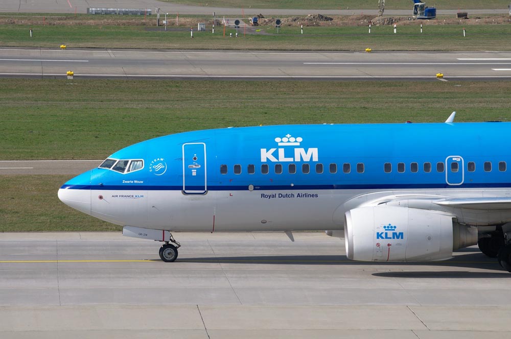 KLM airplane